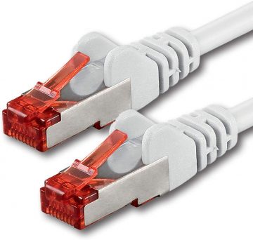 Câble Ethernet Cat 6 S-FTP 2 mètres blanc