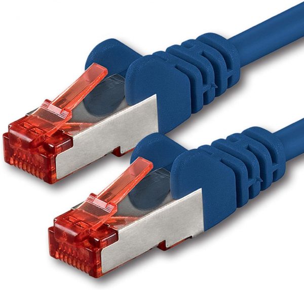Câble Ethernet Cat 6 S-FTP 2 mètres bleu