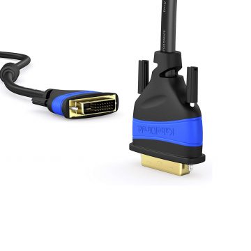 Câble DVI-D Single Link mâle / HDMI mâle (2 mètres)